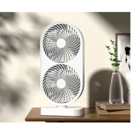 Desktop Fan Swinging Head Multifunction Portable Plug-in Bass Fan Summer Small Appliances