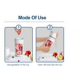 Electric Juicer Mini Portable Blender Fruit Mixers Fruit Extractors Multifunction Juice Maker Machine Blender Smoothies Mixer