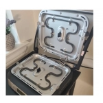Electric Grill,Countertop Indoor Contact  with Smoke-Less  - Stainless Steel