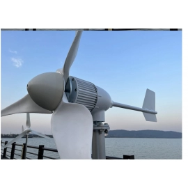 5000W Wind Turbine Generator Complete Set 48V 3000W Magnetic Motor Free Energy Windmill MPPT Inverter Generador Electrico